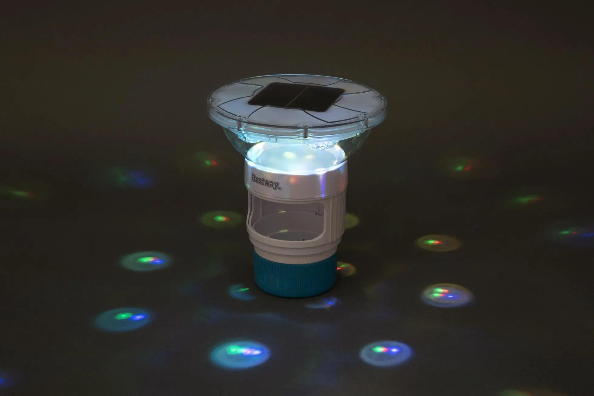 SolarGlow LED kemikaliedispenser