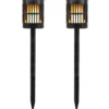Solar lanterne med flamme