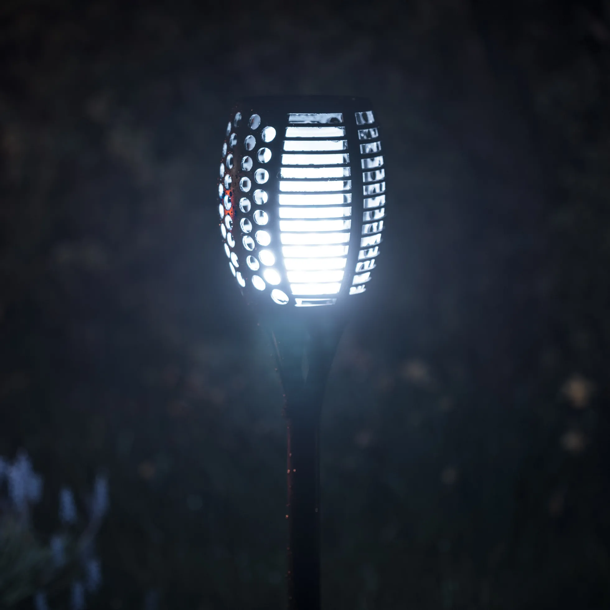 Solcelle fakkel 96 LED flerfarvet
