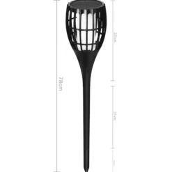 Solcellelampe 96 LED