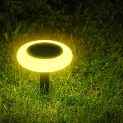 Solcellelampe Torch 10LED