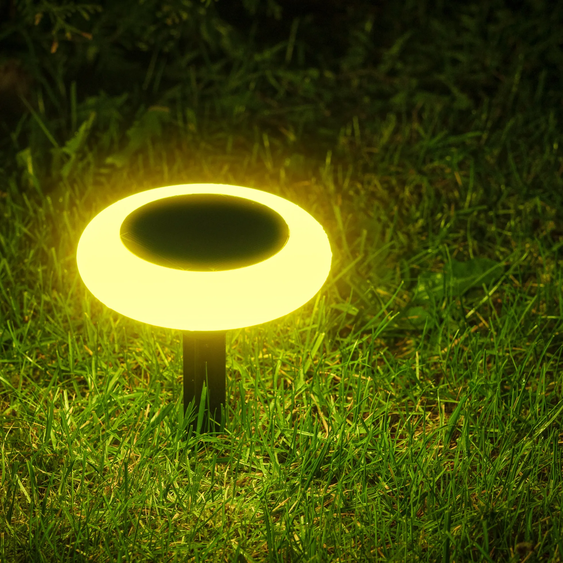 Solcellelampe Torch 10LED