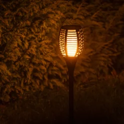 Solcellelampe Torch 96LED