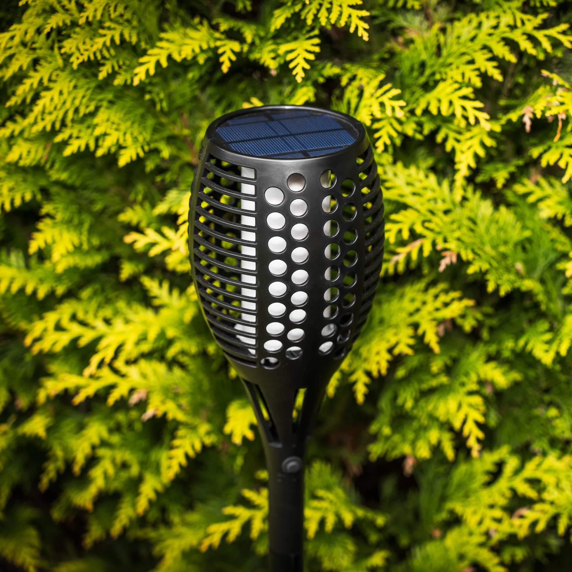 Solcellelampe Torch 96LED