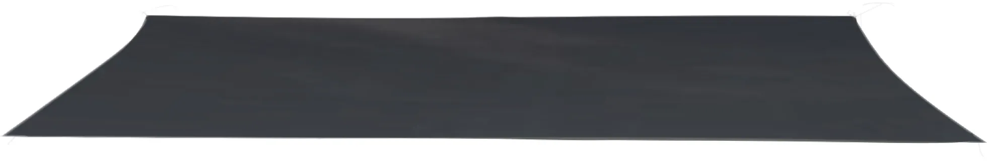 Solsejl antracitgrå LUX 3x6m