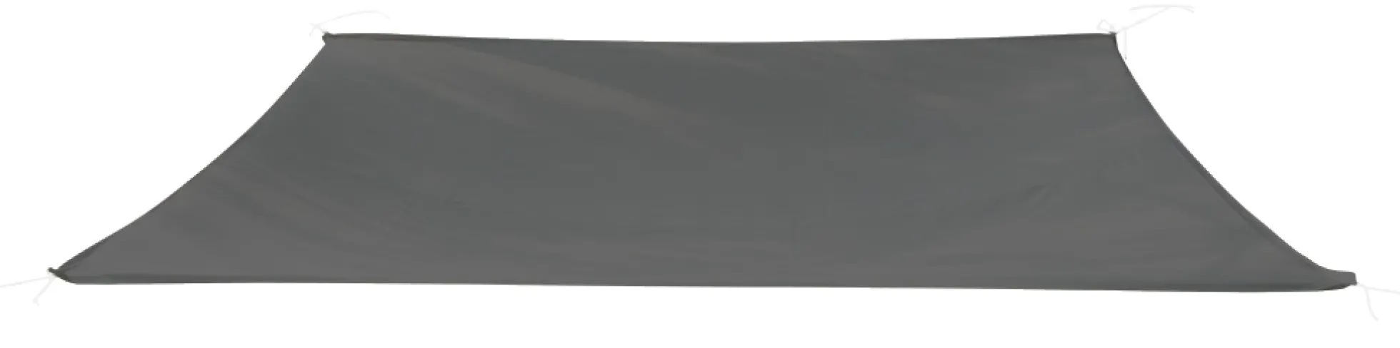 Solsejl antracitgrå PRO 3,6x3,6m