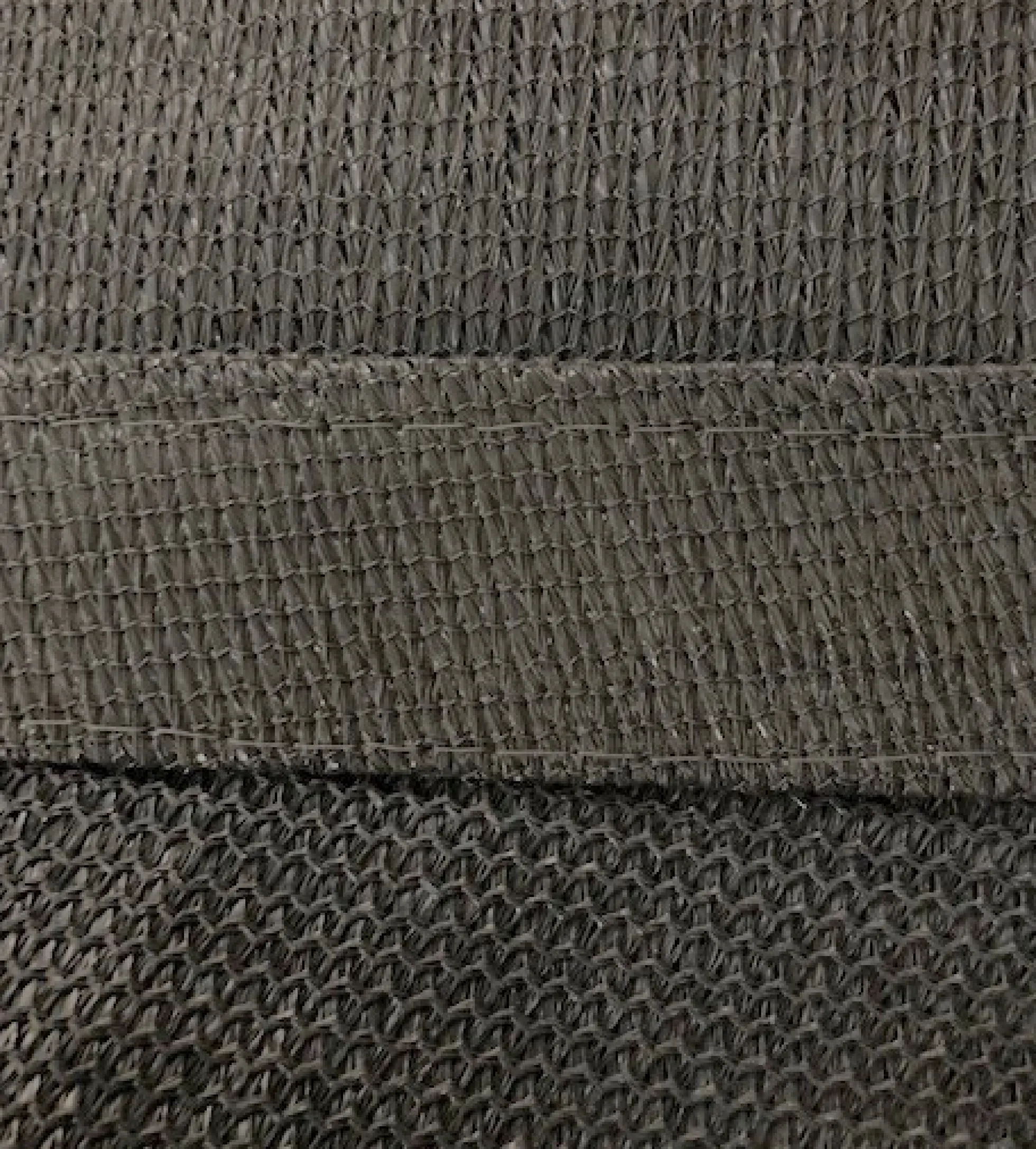 Solsejl antracitgrå PRO 3,6x3,6x3,6m
