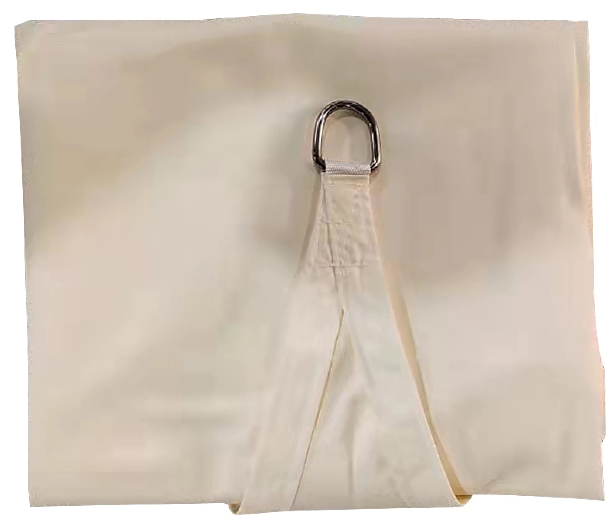 Solsejl creme LUX 3,6x3,6x3,6m