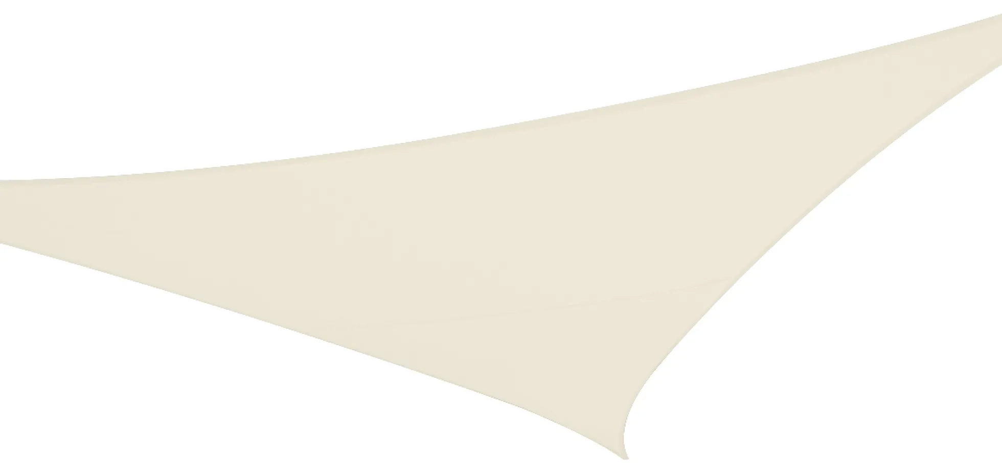 Solsejl creme PRO 3,6x3,6x5,1m