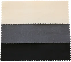 Stofprøve akryl sort/antracit/creme