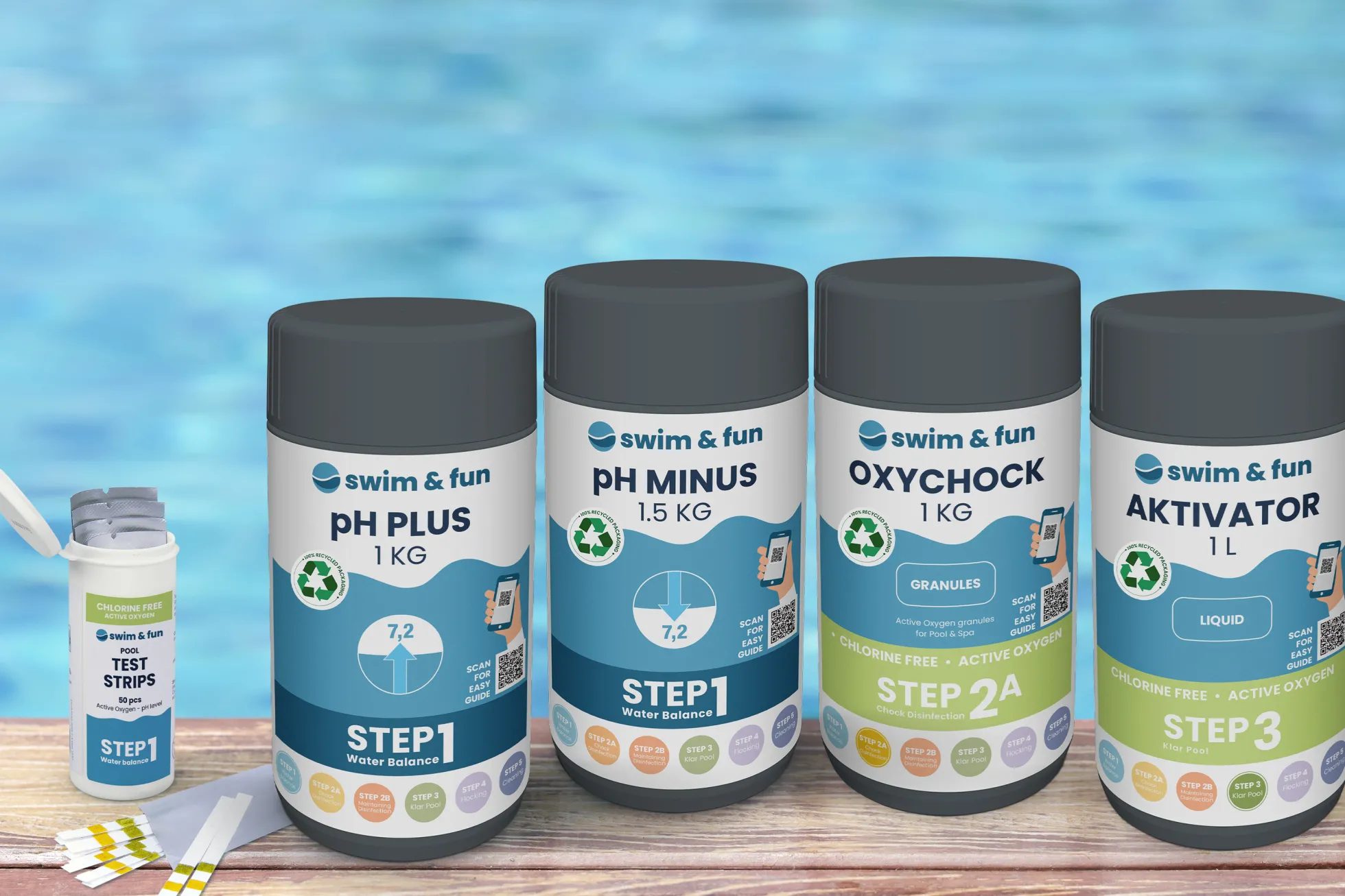 Swim & Fun startsæt klorfrit