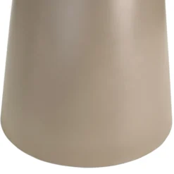 Tango sofabord beige travertin ø60x40cm