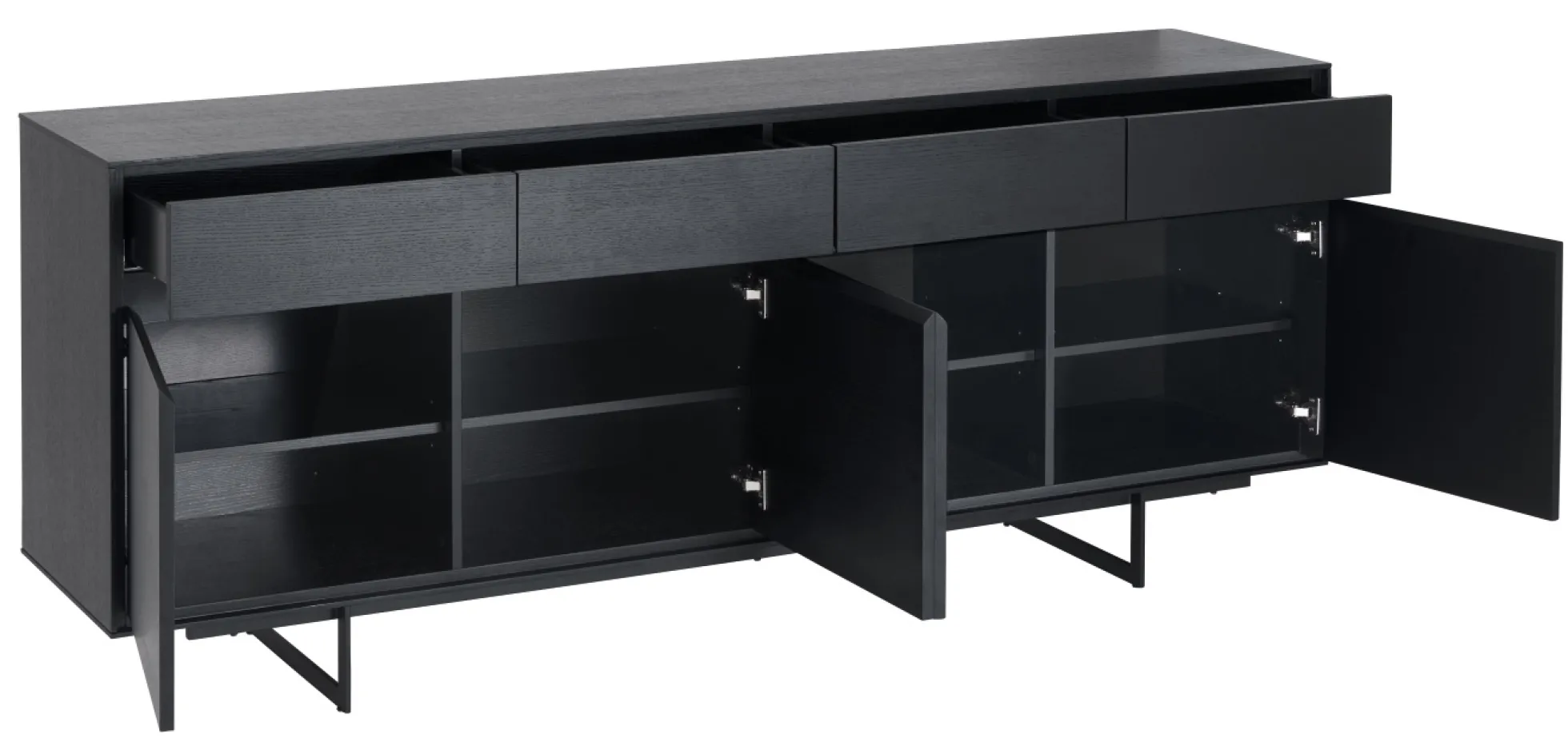 Tokyo skænk 205cm sort