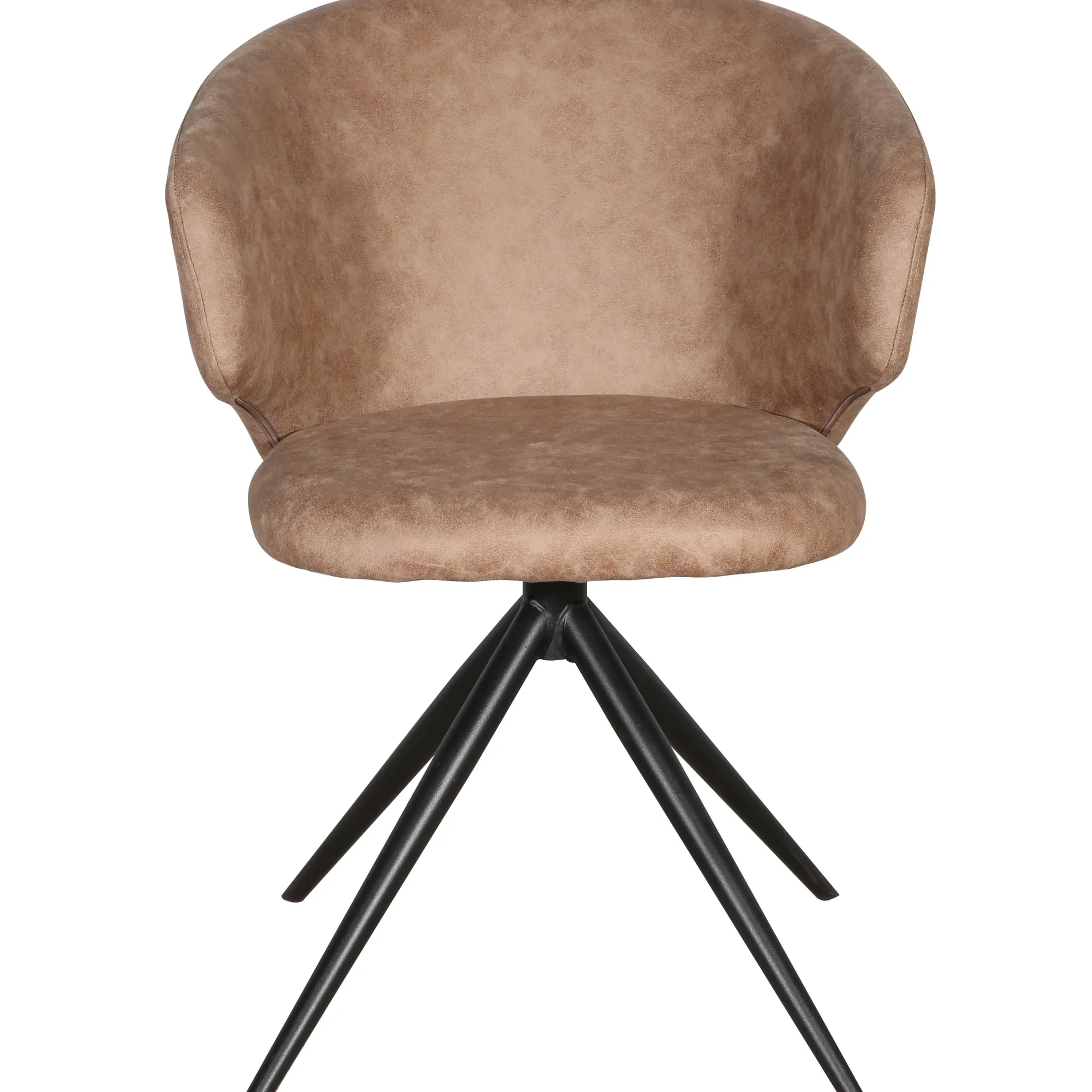 Victoria med drejefunktion suede brun