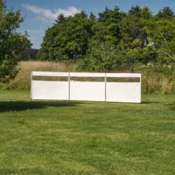Vindsejl creme med vindue 500x140cm