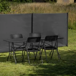Vindsejl grå 400x140cm