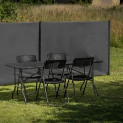 Vindsejl grå 500x140cm