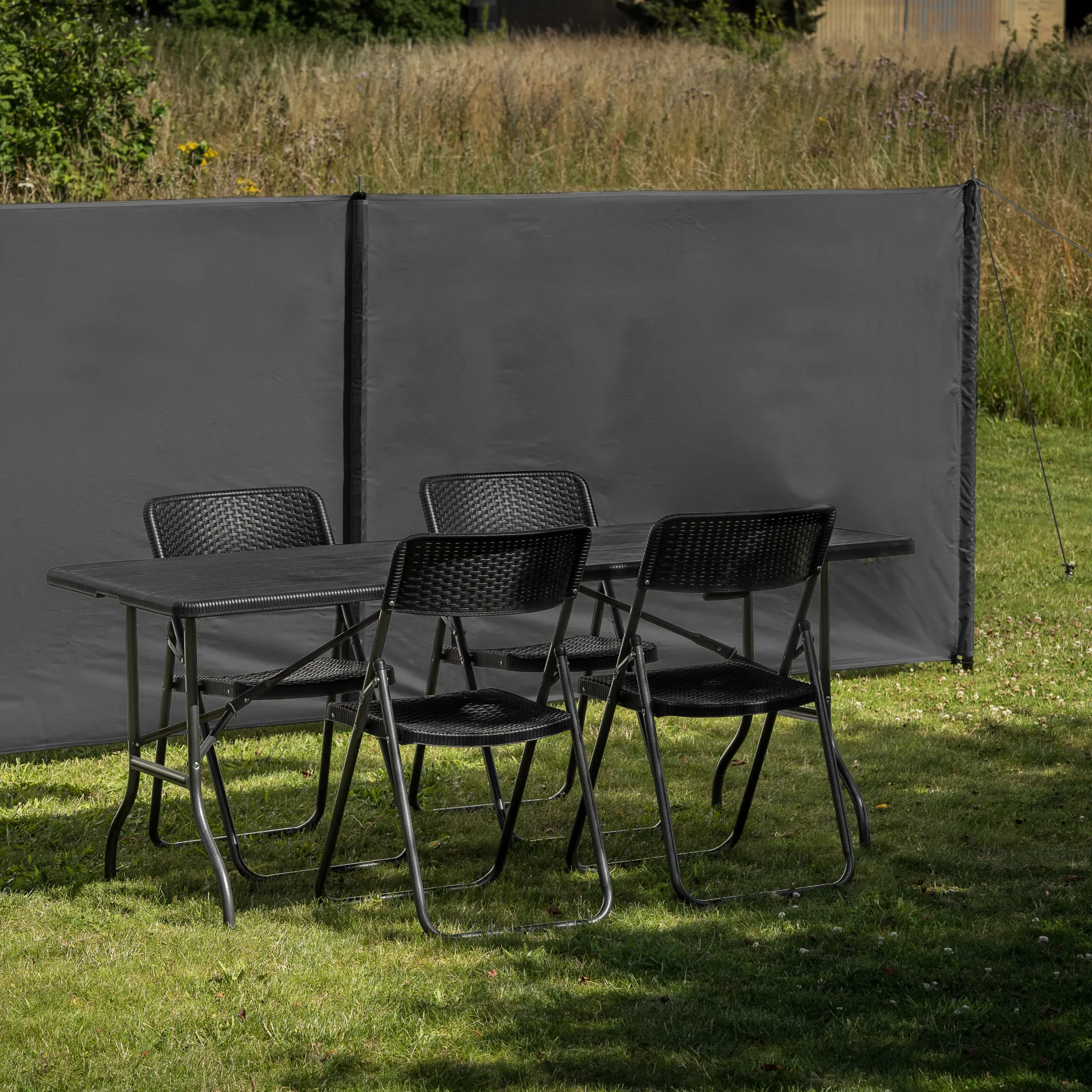 Vindsejl grå 500x140cm