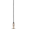 Wooden pendel gold