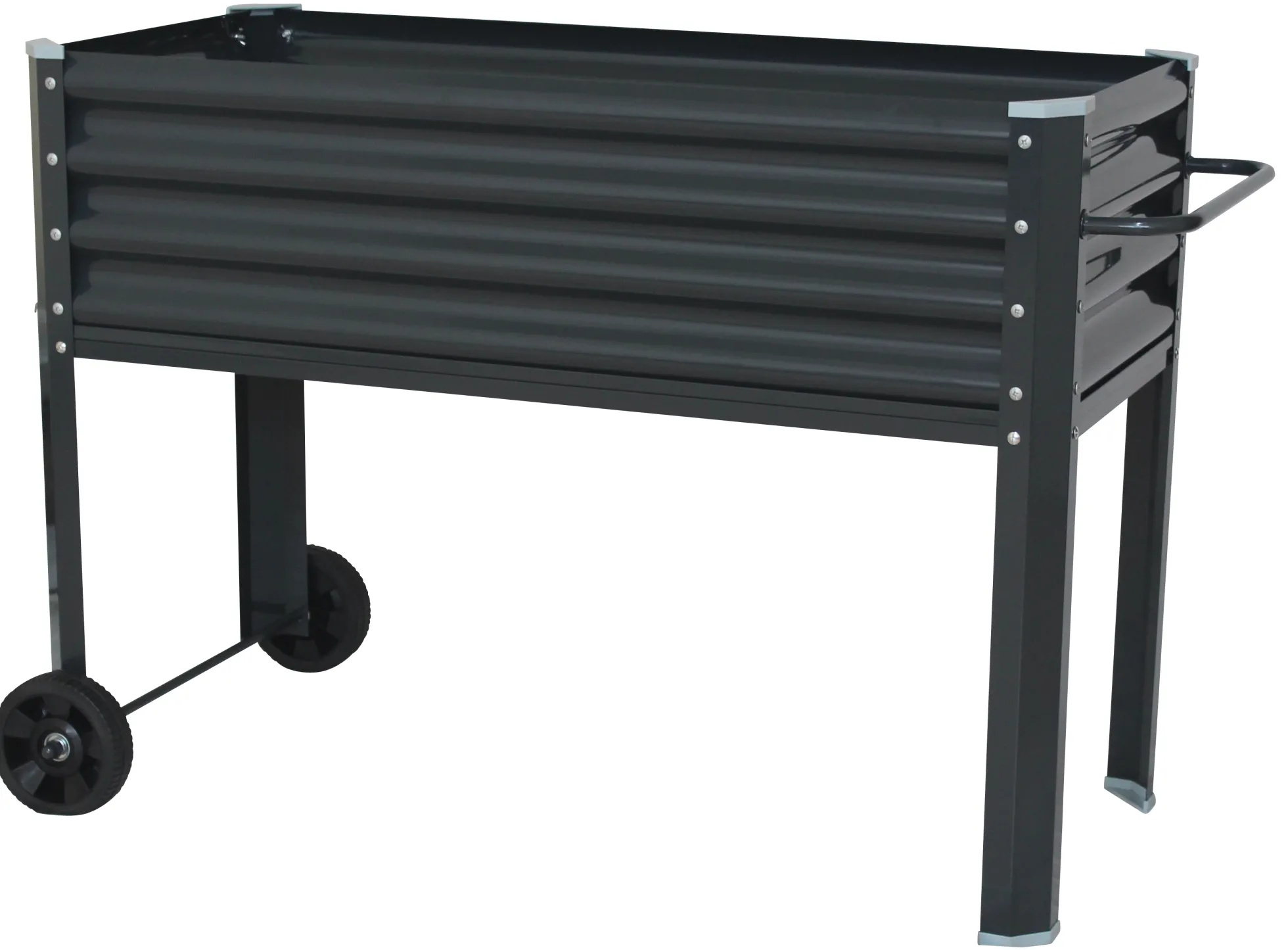 Workmann højbed 110x50,5x80cm mørkegrå