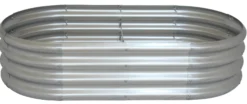 Workmann højbed 120x60x30cm sølv