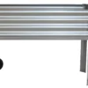 Workmann højbed 110x50,5x80cm sølv