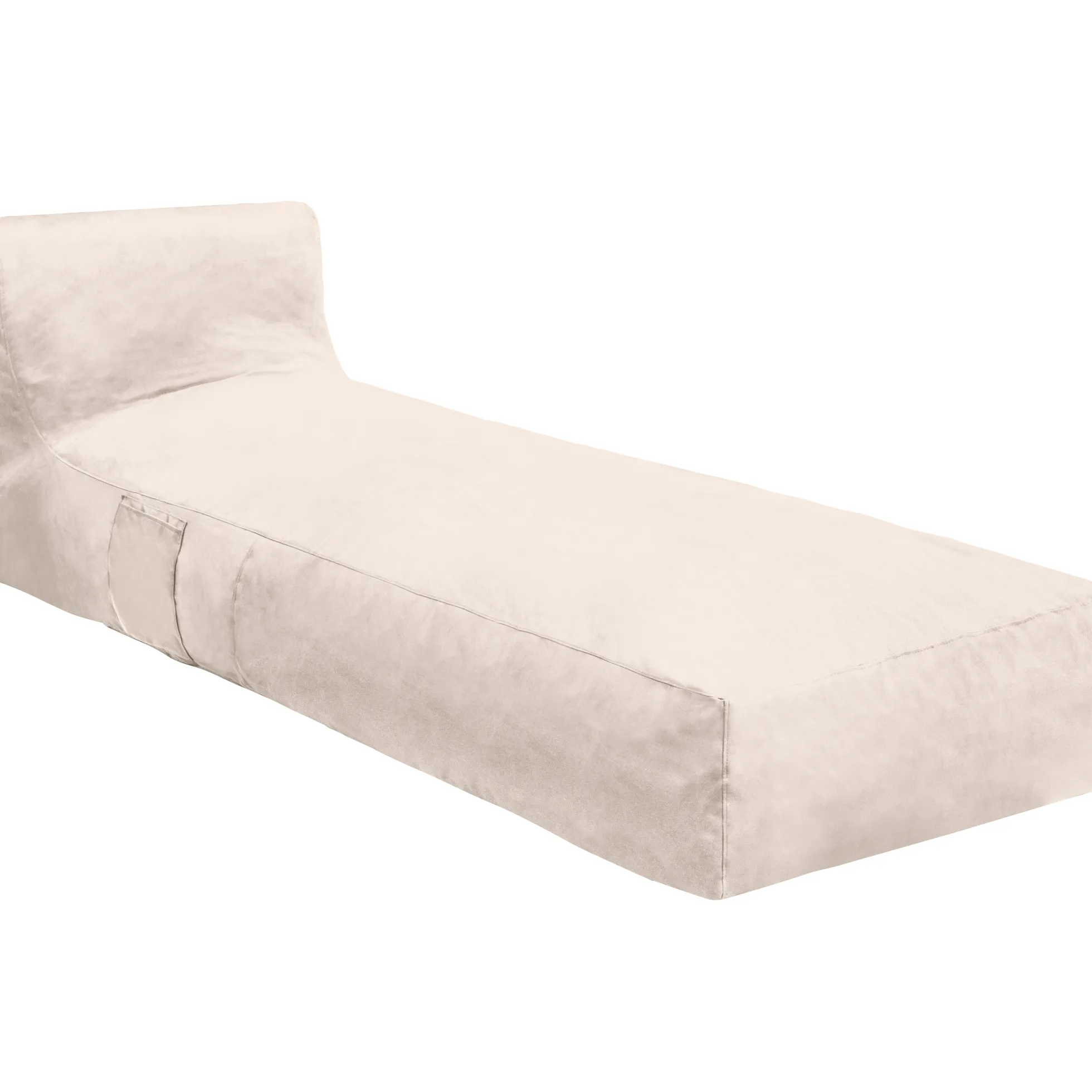 XL lounge sækkestol creme