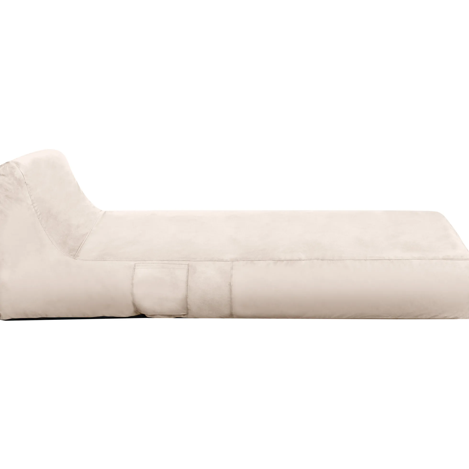 XL lounge sækkestol creme