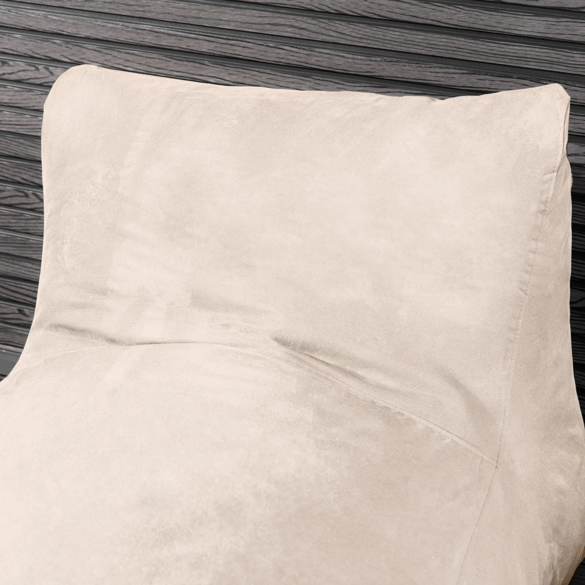 XL lounge sækkestol creme