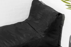 XL lounge sækkestol sort