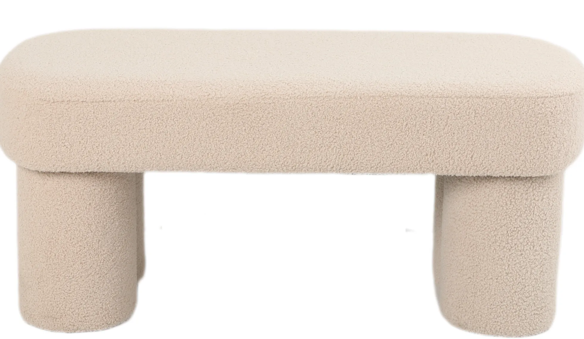 Ylva teddystof beige