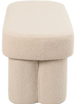 Ylva teddystof beige