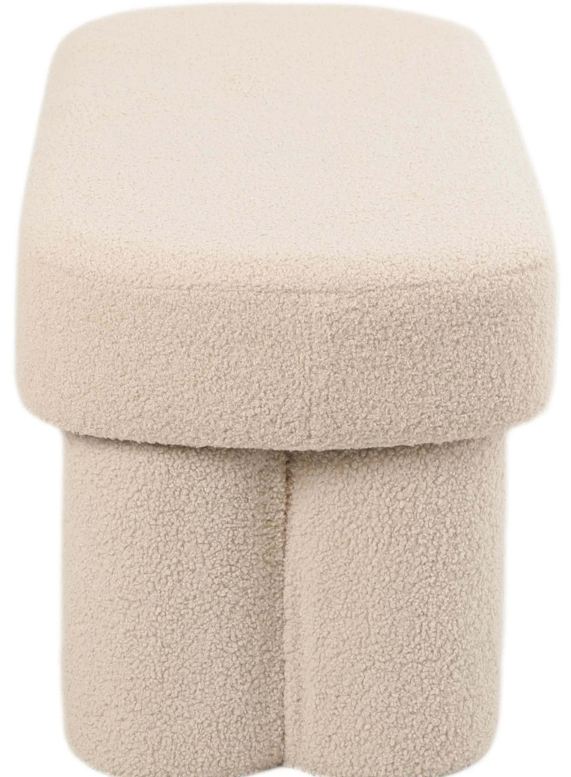 Ylva teddystof beige